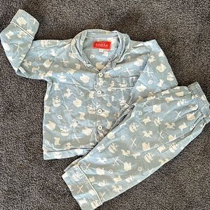 Boys cotton pajamas 2-3 years very good condition.